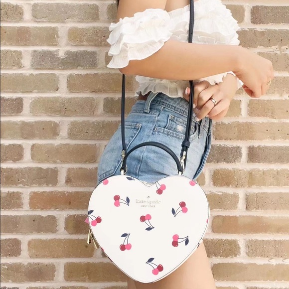 Kate Spade love shack cherry heart crossbody - Picture 3 of 6